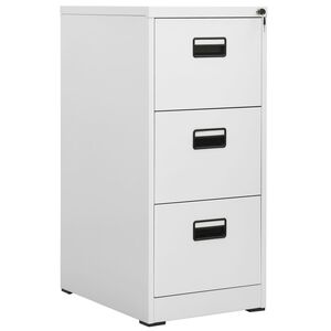vidaXL failikapp, helehall, 46x62x102,5 cm, teras