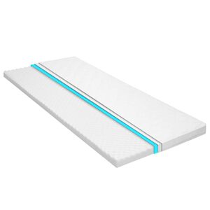 vidaXL pealismadrats 80 x 200 cm k&uuml;lmvaht munaprofiil 6 cm
