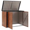 vidaXL Aia Salvestuskast Pruun 151,5 x 82 x 110,5 cm Teras