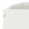 vidaXL Taimekast Valge 60 x 30 x 50 cm Teras