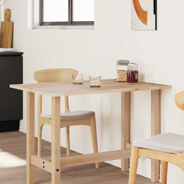 vidaXL lauaplaat, ristk&uuml;lik, 120x70x2 cm, akaatsiapuit