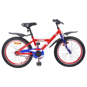 vidaXL Laste Bike 18 Tolli 5-7 aastastele Punane