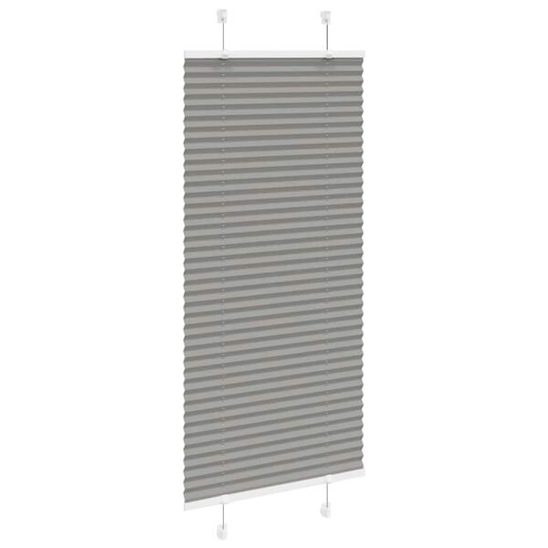 vidaXL plisseeritud ruloo antratsiit 55x150 cm kanga laius 54,4 cm