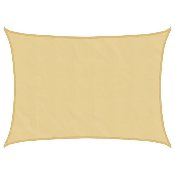 vidaXL p&auml;ikesevarjupuri beež 8x6 m 100% pol&uuml;ester Oxford