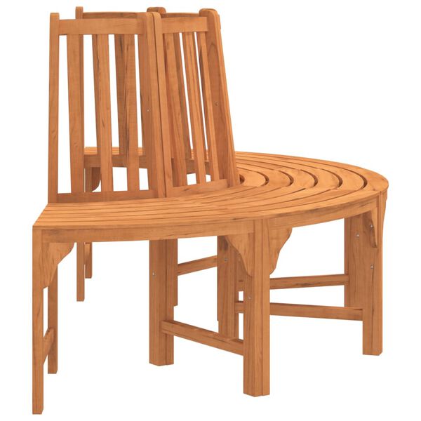 vidaXL puu &uuml;mber paigaldatav pool&uuml;mar pink, &Oslash;208 cm, eukal&uuml;ptipuit