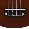 vidaXL sopran ukulele komplekt kotiga lastele naturaalne 21"