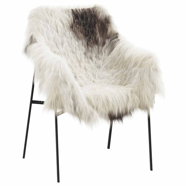 vidaXL lambanahast vaip, eriv&auml;rviline (60-70) x (90-100) cm