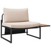 vidaXL Aia Diivanikomplekt 2 pcs Pruunikashall Teras