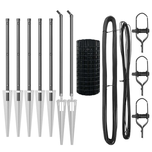 vidaXL Aed koos postiga Hall 1 x 10 m Teras