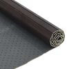 vidaXL vaip, ristkülikukujuline, tumepruun, 60 x 400 cm, bambus