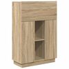 vidaXL Laud Sonoma tamm 71,5 x 31,5 x 106,5 cm Tehispuit