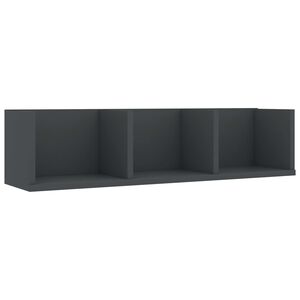 vidaXL CD-seinariiul, hall, 75 x 18 x 18 cm, tehispuit