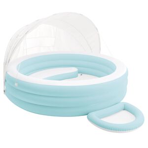 INTEX Basseini Lounge Floater Varjuga Hele sinine ja valge PVC