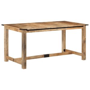 vidaXL s&ouml;&ouml;gilaud, 160 x 80 x 75 cm, mangopuit