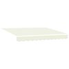 vidaXL Varikatuse asenduskangas cream 3,5 x 2 m Pol&uuml;ester