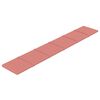 vidaXL Seina Peatsi 12 pcs Roosa 90 x 15 cm Samet
