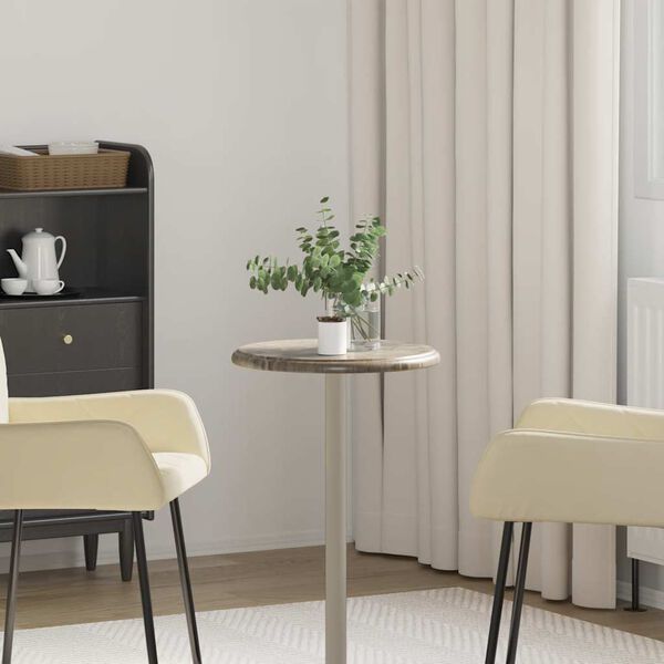 vidaXL lauaplaat, hall, &Oslash; 40 x 2,5 cm, marmor