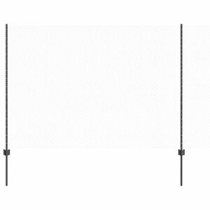 vidaXL Keevitatud Traadi Aed 50 x 1,6 m (L x K) PVC-kaetud teras Hall
