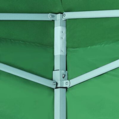vidaXL kokkupandav telk 2 seinaga, 3 x 3 m, roheline