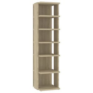 vidaXL kingakapp, Sonoma tamm, 27,5x27x102 cm, tehispuit