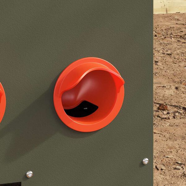 vidaXL Kanali feeder Küpset roheline 60,5 x 29 x 51 cm