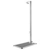 vidaXL aiadu&scaron;&scaron; halli alusega, 220 cm, roostevaba teras