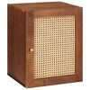 vidaXL Vannitoa kapp Pruun 38 x 33,5 x 48 cm Tehispuit