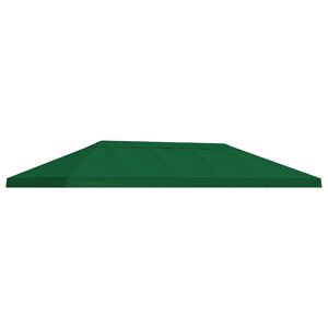 vidaXL Gazebo telgi katte 6 x 3 m Roheline Pol&uuml;ester 190