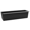 vidaXL Euro pallide lillekastid 12 pcs Must 36 x 13,5 x 9,5 cm