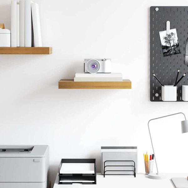 vidaXL Seinariiul Seinale kinnitatav Pruun 40 x 23,5 x 4 cm Tehispuit