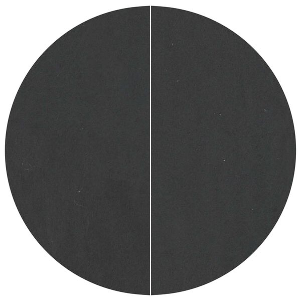 vidaXL Basseini p&otilde;randakatte leht Must &Oslash; 244 cm Mitte-kootud kangas