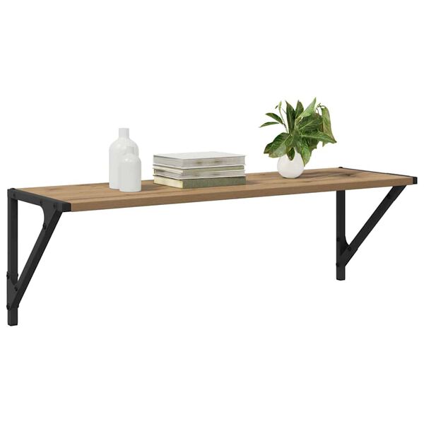 vidaXL Seinakarbid 2 pcs K&auml;sit&ouml;&ouml;puu 80 x 25 x 25,5 cm Tehispuit