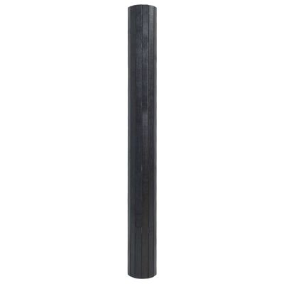 vidaXL vaip, ristkülikukujuline, hall, 60 x 200 cm, bambus