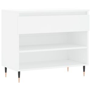 vidaXL jalatsikapp, valge, 70 x 36 x 60 cm, tehispuit