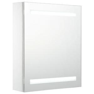 vidaXL LED-vannitoa peegelkapp, 50x13,5x60 cm