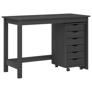 vidaXL T&ouml;&ouml;laud ja rullkappi komplekt MOSS 2 pcs Hall