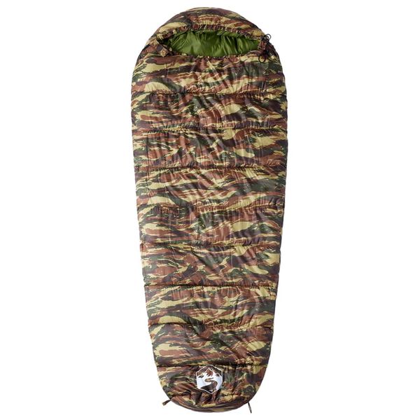 vidaXL muumia stiilis täiskasvanute magamiskott matkamiseks, 3 hooaega