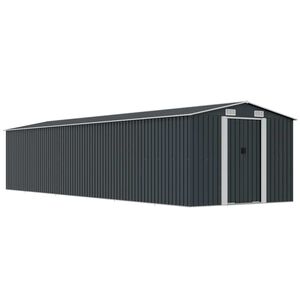 vidaXL aiakuur, antratsiithall, 257x779x181 cm, tsingitud teras