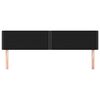 vidaXL voodipeatsid, must, 160x5x78/88 cm, kangas