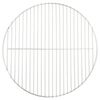 vidaXL &uuml;mmargune grillrest, &Oslash;47 cm, 304 roostevaba teras