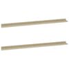 vidaXL seinariiulid, 2 tk, Sonoma tamm, 115 x 9 x 3 cm