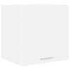 vidaXL Seinakapp ladustamisega uksega Valge 40 x 31 x 40 cm Tehispuit