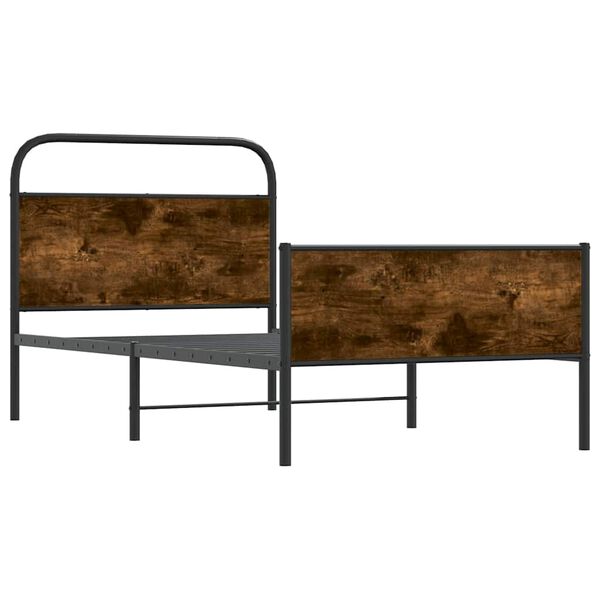 vidaXL voodiraam ilma madratsita, Sonoma tamm, 100x190 cm