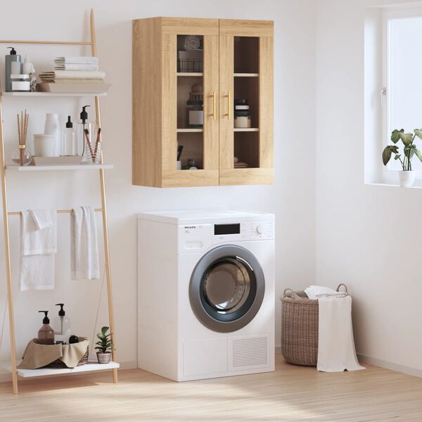 vidaXL seinakapp, Sonoma tamm, 69,5 x 34 x 90 cm