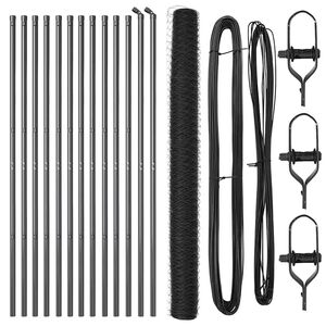 vidaXL Aiapost Hall 25 x 1,5 m (50 mm v&otilde;rgu) Teras