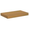 vidaXL Seinariiul ladustamisega 2 pcs Beež 40 x 23,5 x 4 cm Tehispuit