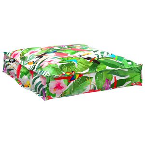 vidaXL Padi Lilled Mitmev&auml;rviline 70 x 70 x 12 cm Oxfordi kangas