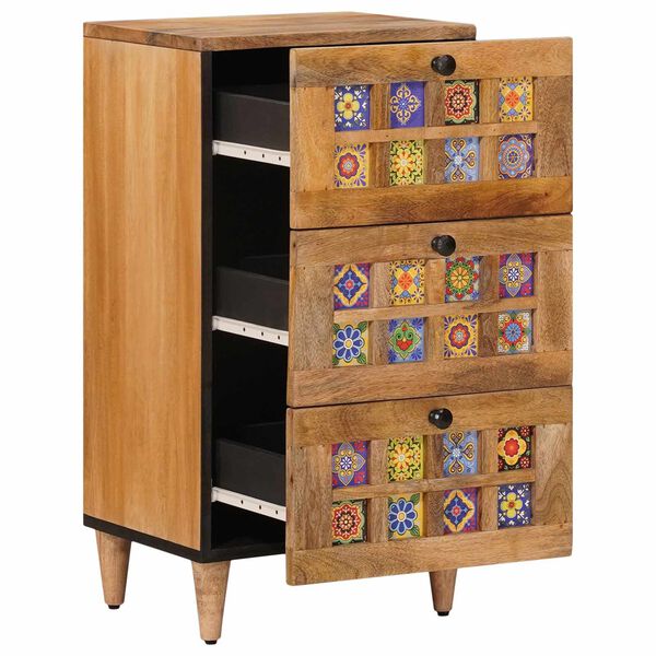 vidaXL K&otilde;ide sahtliga Neutraalne 40 x 33 x 75 cm Tugev mango puu