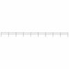 vidaXL aiapiire odaotsaga, terasest, 1603,5 x 60 cm, must