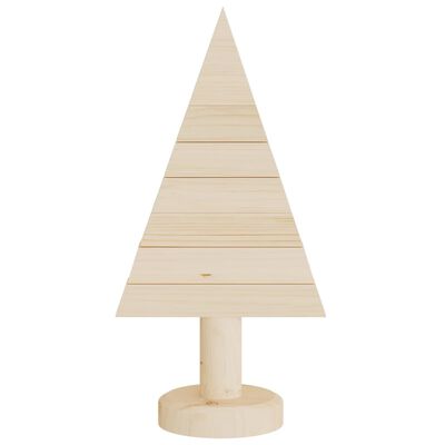 vidaXL puidust jõulupuud kaunistuseks 2 tk, 30 cm, männipuit